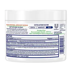 اسکراب ضد جوش و ضد آکنه حاوی عصاره زردآلو استیوز ( کاسه ای )