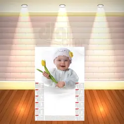 تقویم دیواری تک برگ - دیجی چاپ - خرید تقویم دیواری تک برگ
