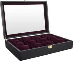 جعبه ساعت مچی و زیورآلات مدلTW-2169-Black