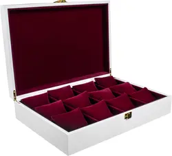 جعبه ساعت مچی و زیورآلات مدلTW-2169-White