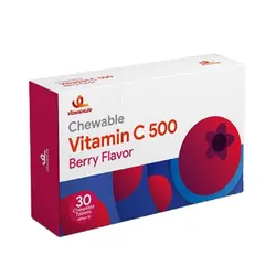 قرص جویدنی ویتامین C 500 میلی گرم ویتامین هاوس