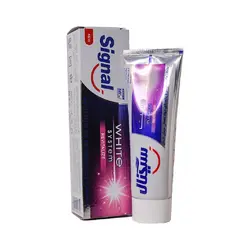 خمیر دندان سفید کننده و ترمیم کننده مینای دندان سیگنال