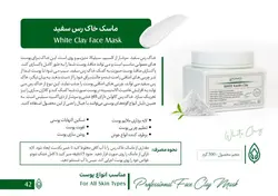 ماسک خاک رس سفید هرموس 300 گرم - دیلان شاپ