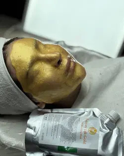 ماسک دوفاز بست کلین best klin لاکچری گلد - دیلان شاپ