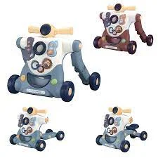 واکر ۴ کاره کیکابو kikkaboo مدل Robo(آبی)