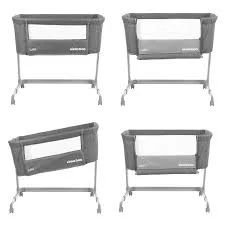 تخت کنار مادر کیکابو  kikkaboo مدل Lulu (طوسی)