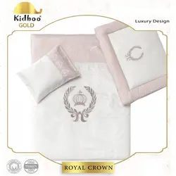 سرویس خواب دم دستی نوزاد کیدبو مدل ROYAL CROWN