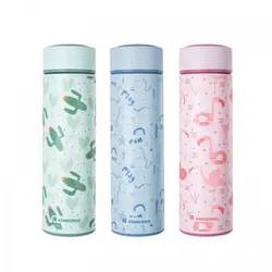 فلاسک کودک کیکابو طرح کاکتوس