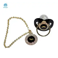 پستانک آب طلا طرح سیبیل