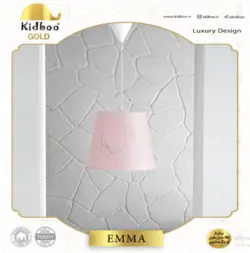 لوستر اتاق کودک کیدبو گلد مدل Emma