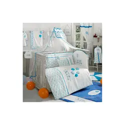 سرویس ۹ تکه لحاف کودک کیدبو مدل Happy Birthday