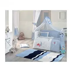 سرویس لحاف کودک کیدبو اکونومی مدل Kidboo blue marina