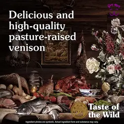غذای خشک سگ Taste of the Wild با گوشت گوزن
