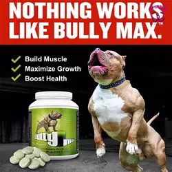 قرص مکمل عضله ساز سگ Bully Max