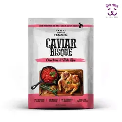 بستنی سگ خاویار بیسکو با طعم مرغ و ماهی Holistic