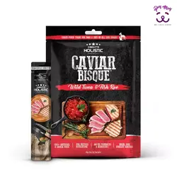بستنی سگ خاویار بیسکو با طعم تون وحشی و قلیه ماهی Holistic