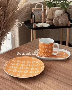 پیش دستی گرد کدو