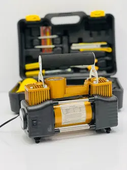 پمپ باد فندکی دیجیتالی چراغ دار digital disply gauge