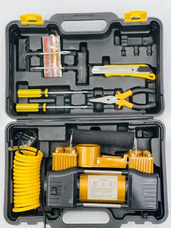 پمپ باد فندکی دیجیتالی چراغ دار digital disply gauge