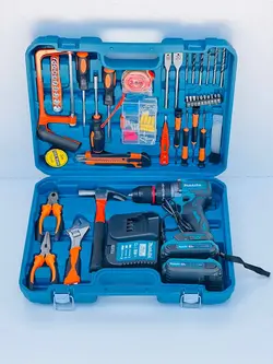 دریل شارژی ماکیتا براشلس 36 ولت جعبه بزرگ makita full 36 v