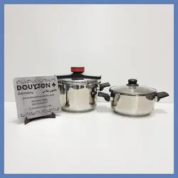 زودپز روگازی دوقلو 6و4 لیتری دایتون پلاس آلمان مدل DP-720 | دایتون پلاس ایران