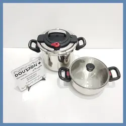 زودپز روگازی دوقلو 9و5 لیتری دایتون پلاس آلمان مدل DP-721 | دایتون پلاس ایران