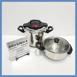 زودپز روگازی دوقلو 9و5 لیتری دایتون پلاس آلمان مدل DP-721 | دایتون پلاس ایران