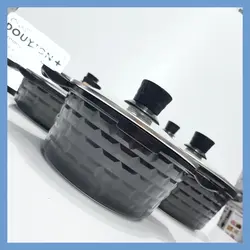 سرویس قابلمه گرانیتی 10 پارچه دایتون پلاس آلمان مدل DP-760مشکی