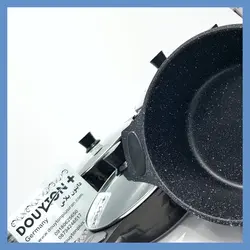 سرویس قابلمه گرانیتی 10 پارچه دایتون پلاس آلمان مدل DP-760مشکی