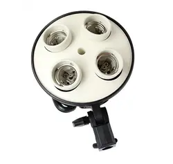 هولدر 4لامپ مخصوص عکاسی | فروشگاه دریم لایت