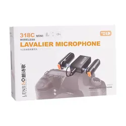 میکروفون بی سیم LENSGO مدل 318C Mini | فروشگاه دریم لایت