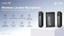 میکروفون بی سیم LENSGO مدل 518C Mini | فروشگاه دریم لایت