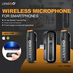 میکروفون بی سیم LENSGO مدل 518C Mini | فروشگاه دریم لایت