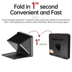 تله پرامپتر - اتوکیو (tele prompter) مناسب برای موبایل.تبلت و دوربین های حرفه ایی | فروشگاه دریم لایت