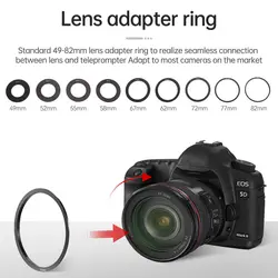 تله پرامپتر - اتوکیو (tele prompter) مناسب برای موبایل.تبلت و دوربین های حرفه ایی | فروشگاه دریم لایت