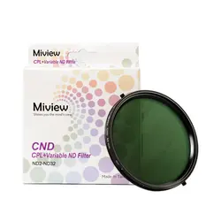 فیلتر تلفیقی پلاریزه با MiView برند ND دهنه 82mm | فروشگاه دریم لایت