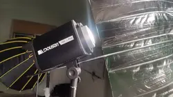 پروژکتور LED SMD 100w با قابلیت پشتیبانی دهانه سه خار | فروشگاه دریم لایت