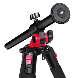 پایه دوربین professional tripod T آلومینیوم به همراه سر سه پایه | فروشگاه دریم لایت