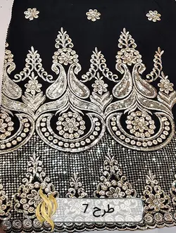 پارچه نخی حاشیه‌دار - دکتر پارچه | بازار خرید آنلاین پارچه