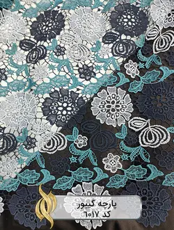 پارچه گیپور کتان - کد 6017