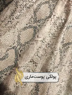 پارچه پولکی پوست‌ماری (زمینه ساتن) - دکتر پارچه | بازار خرید آنلاین پارچه