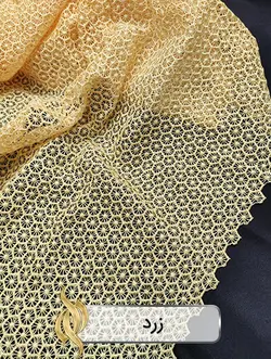 پارچه گیپور کتان - کد 6001