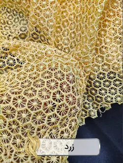 پارچه گیپور کتان - کد 6001