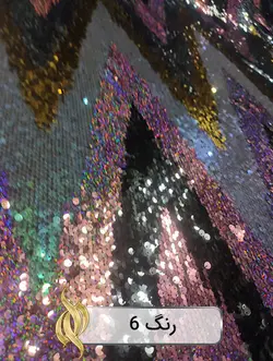 پارچه پولکی هفت و هشتی - کد 2013 - دکتر پارچه | بازار خرید آنلاین پارچه