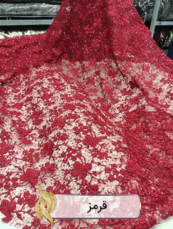 گیپور دانتل پروانه‌ای 3D - کد 1010