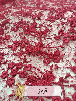 گیپور دانتل پروانه‌ای 3D - کد 1010