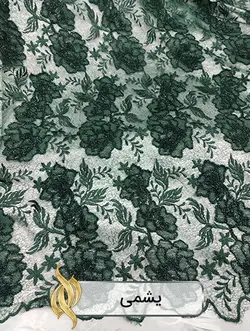 پارچه دانتل امبرودری - کد 1026