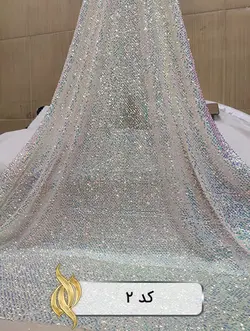 پارچه پولکی ناخنی - دکتر پارچه | بازار خرید آنلاین پارچه