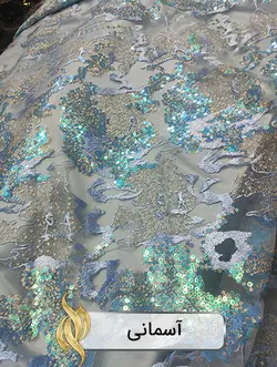 پارچه پولکی ابروبادی - کد 2014 - دکتر پارچه | بازار خرید آنلاین پارچه