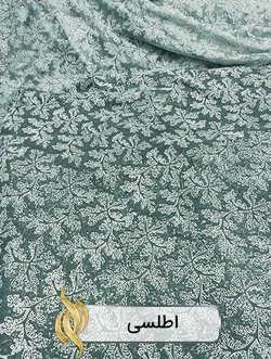 پارچه دانتل امبرودری - کد 1011